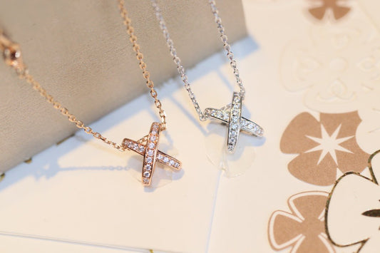 [⭐Sparkve]JEUX DE DIAMOND NECKLACE