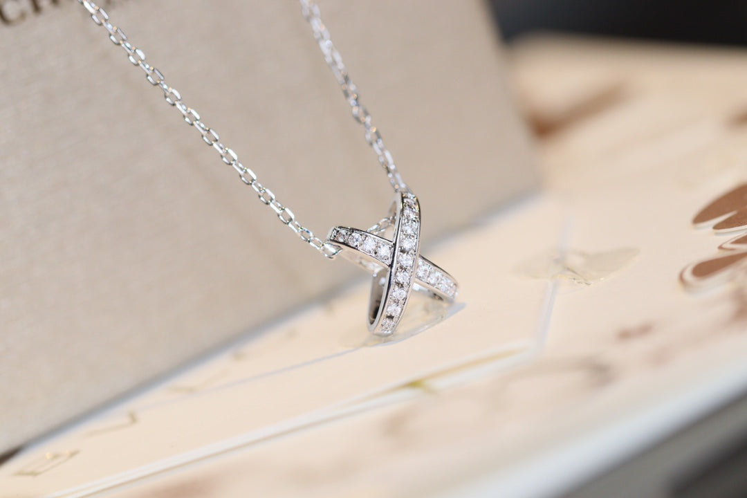 [⭐Sparkve]JEUX DE DIAMOND NECKLACE