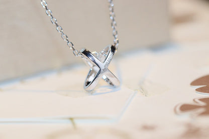 [⭐Sparkve]JEUX DE DIAMOND NECKLACE