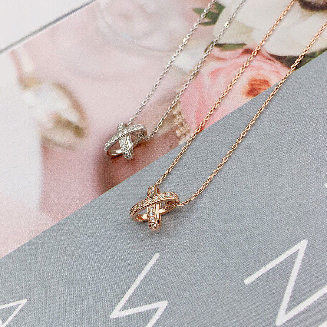 [⭐Sparkve]JEUX DE DIAMOND NECKLACE