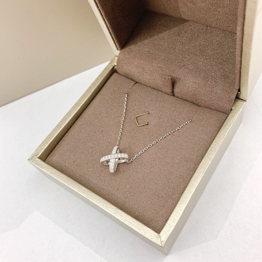 [⭐Sparkve]JEUX DE DIAMOND NECKLACE