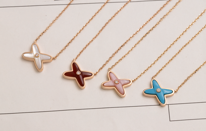 [⭐Sparkve]JEUX DE NECKLACE 1 DIAMOND