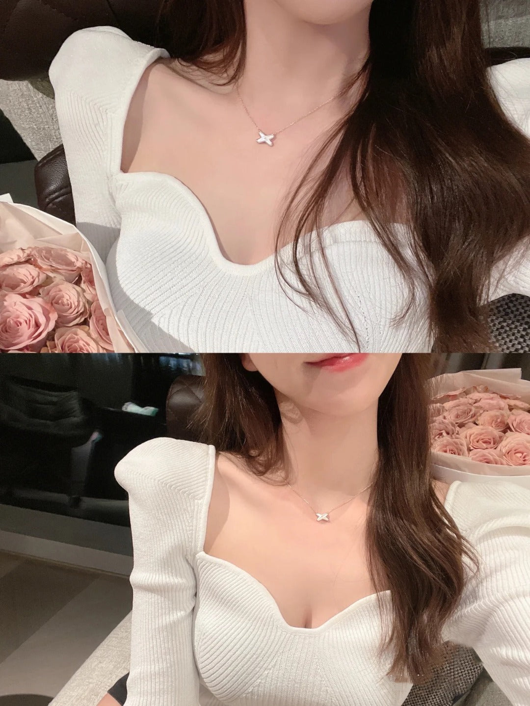 [⭐Sparkve]JEUX DE NECKLACE 1 DIAMOND
