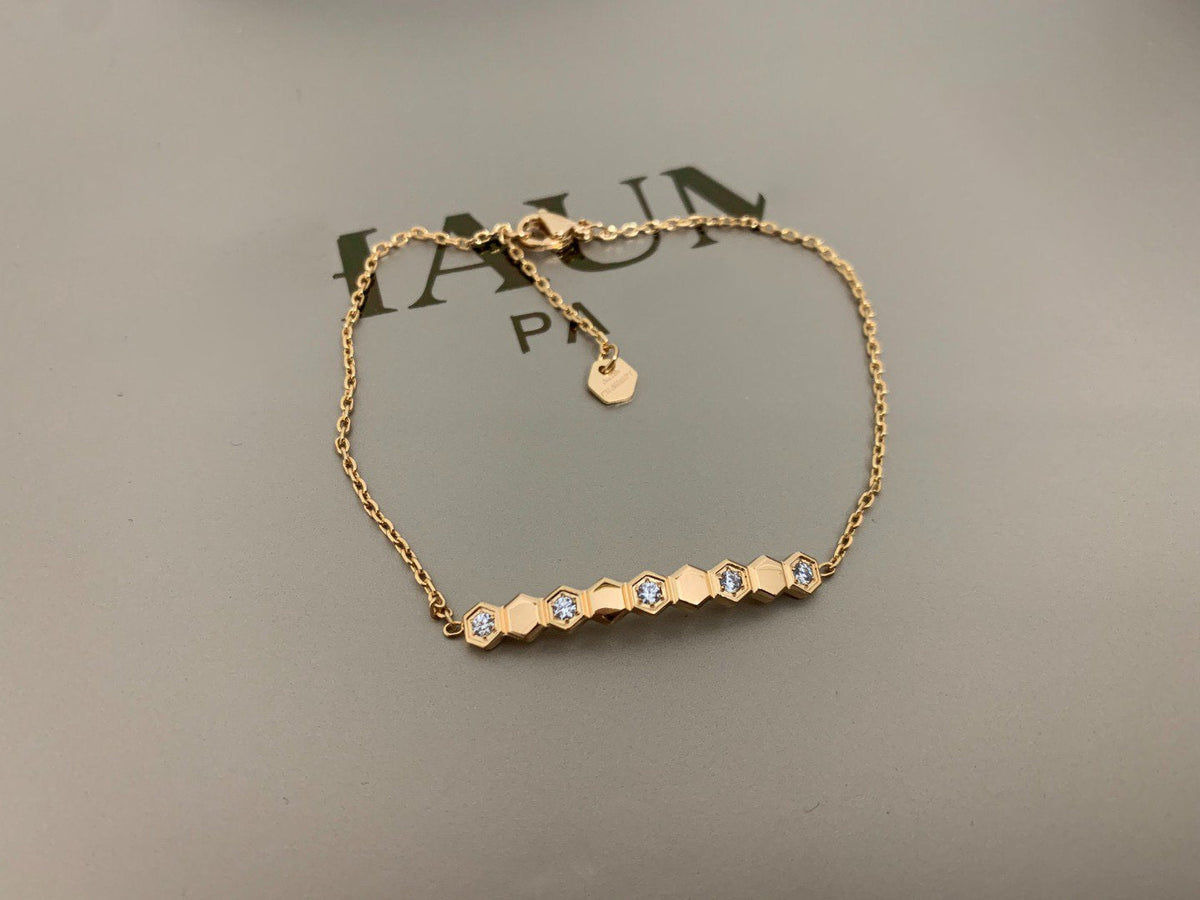 [⭐Sparkve]BEE LOVE BRACELET DIAMOND