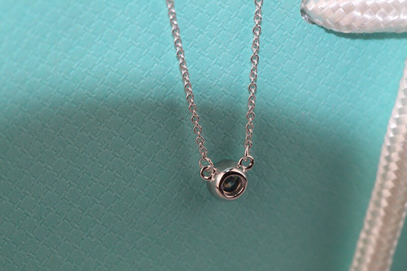 [⭐Sparkve Jewels]ELSA PERETTI SERIES SINGLE DIAMOND SIMPLE NECKLACE