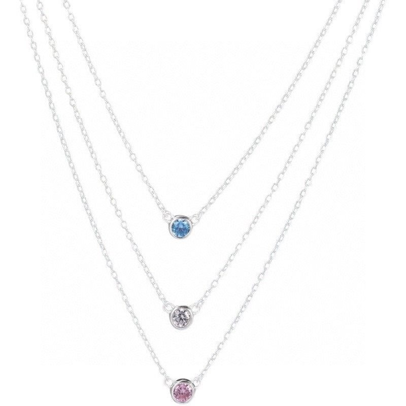 [⭐Sparkve Jewels]ELSA PERETTI SERIES SINGLE DIAMOND SIMPLE NECKLACE