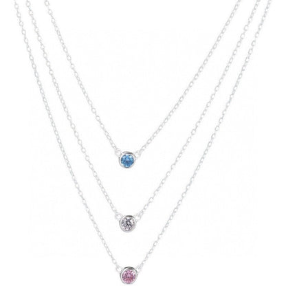 [⭐Sparkve Jewels]ELSA PERETTI SERIES SINGLE DIAMOND SIMPLE NECKLACE