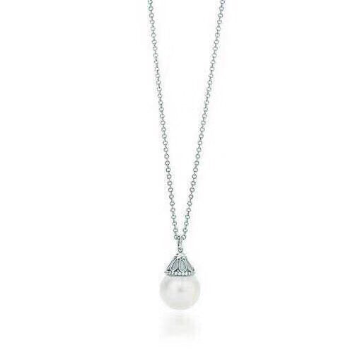 [⭐Sparkve Jewels]PEARL PENDANT GATSBY ZIEGFELD PEARL SILVER NECKLACE