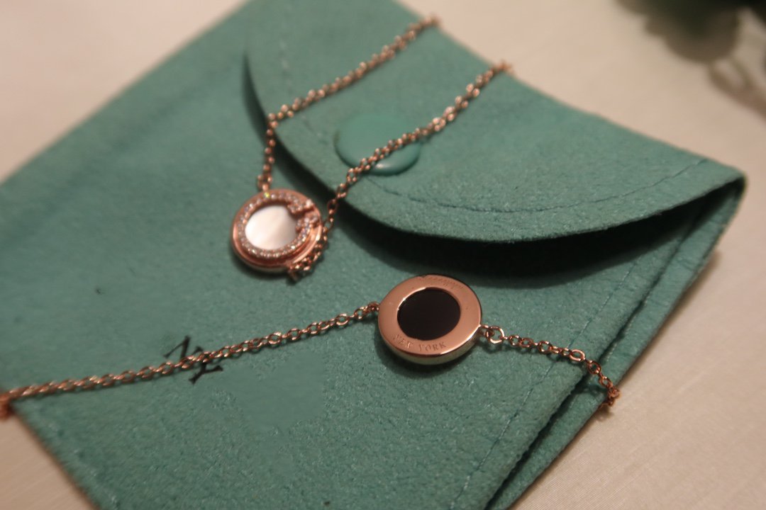 [⭐Sparkve Jewels]DIAMOND CIRCLE PINK GOLD BRACELET