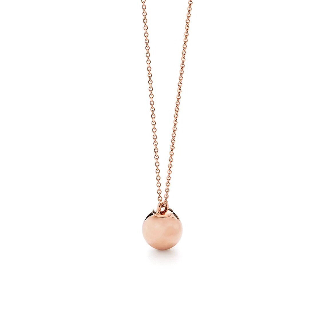 [⭐Sparkve Jewels]HARDWEAR PENDENTIF BALL ROSE NECKLACE