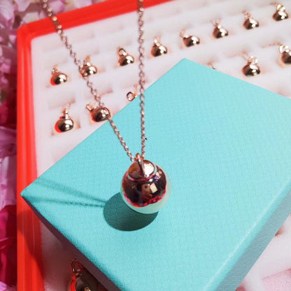 [⭐Sparkve Jewels]HARDWEAR PENDENTIF BALL ROSE NECKLACE