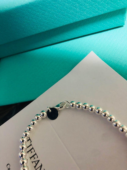 [⭐Sparkve Jewels]LOVE TIFFANY RED HEART TAG BEAD BRACELET