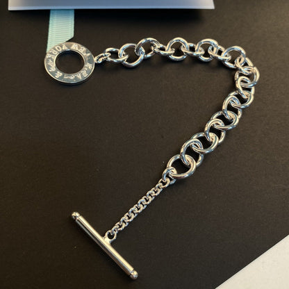 [⭐Sparkve Jewels]TOGGLE TAG BRACELET SILVER