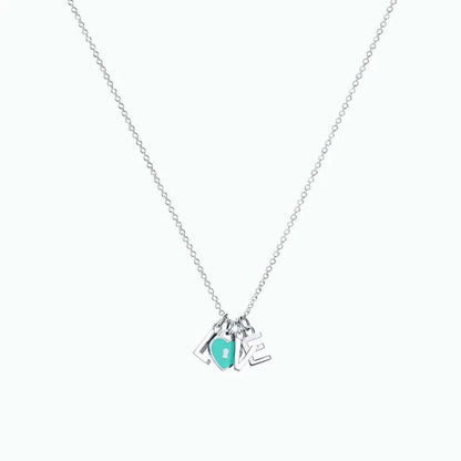 [⭐Sparkve Jewels]COLLAR LOVE PLATA NECKLACE