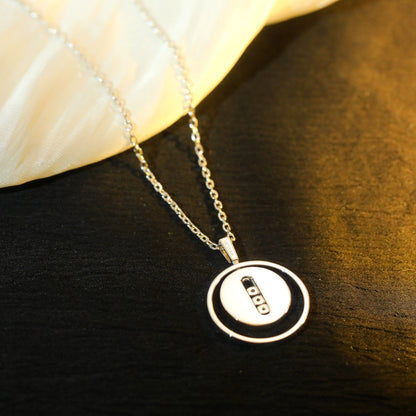 [⭐Sparkve]Demo MOVE MM SILVER DIAMOND NECKLACE