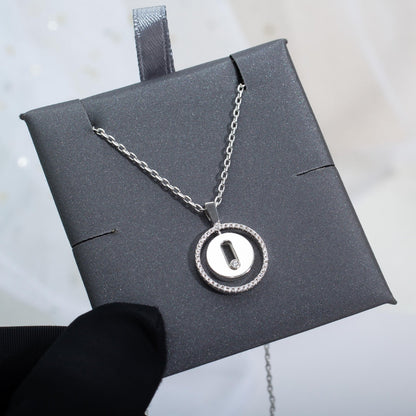 [⭐Sparkve]Demo MOVE PM NECKLACE SILVER DIAMOND