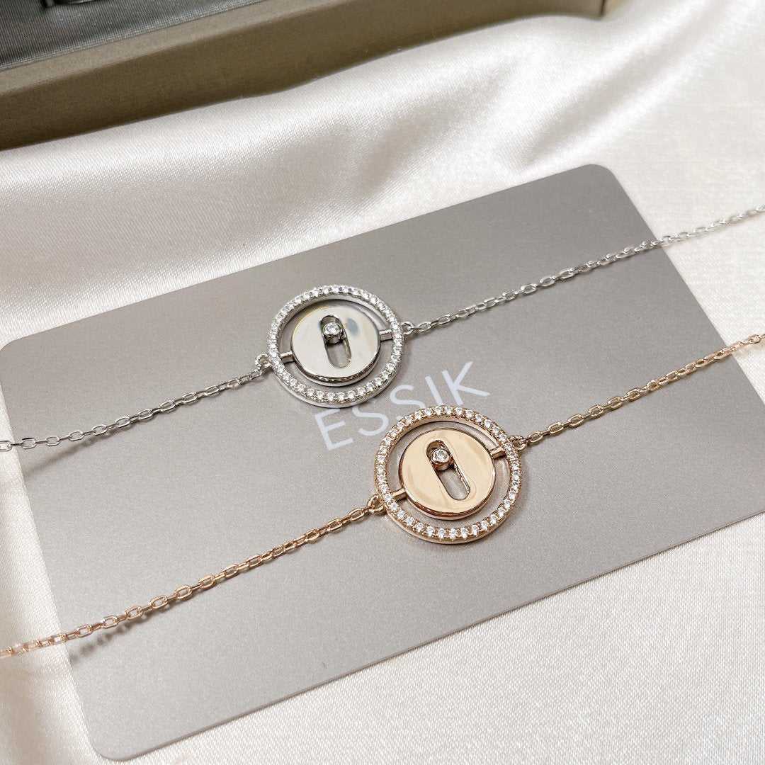 [⭐Sparkve]Demo MOVE PAVED DIAMOND BRACELET