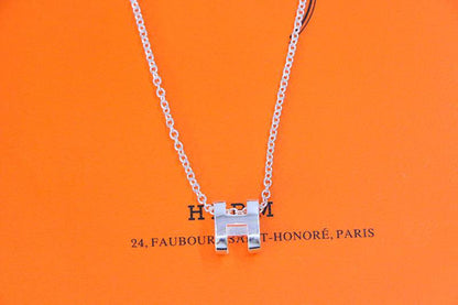 [⭐Sparkve]HM NECKLACE H LETTER OVAL SERIES