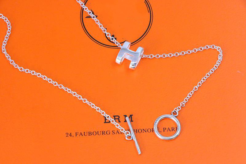 [⭐Sparkve]HM NECKLACE H LETTER OVAL SERIES