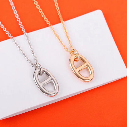 [⭐Sparkve]HM PIG NOSE NECKLACE