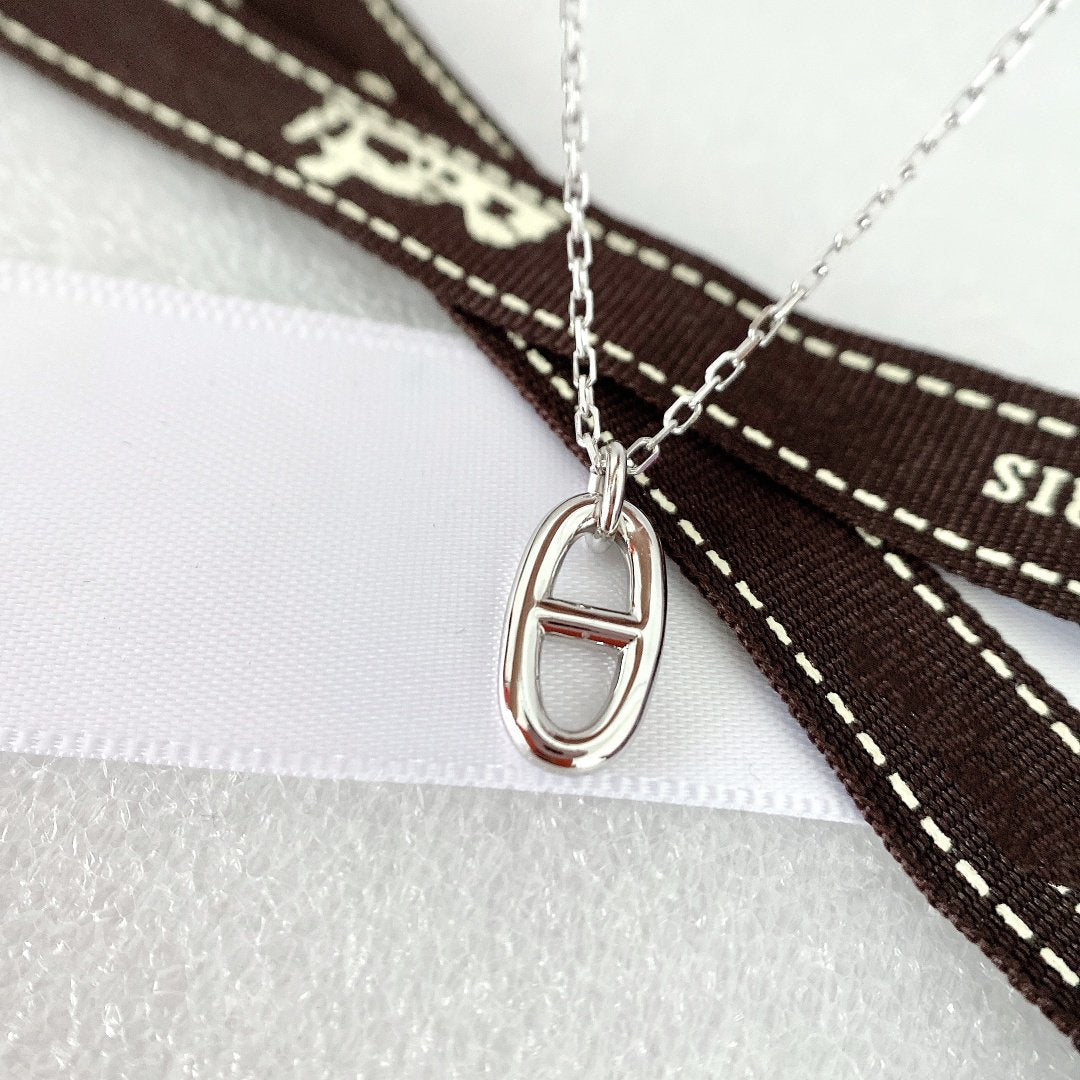 [⭐Sparkve]HM PIG NOSE NECKLACE