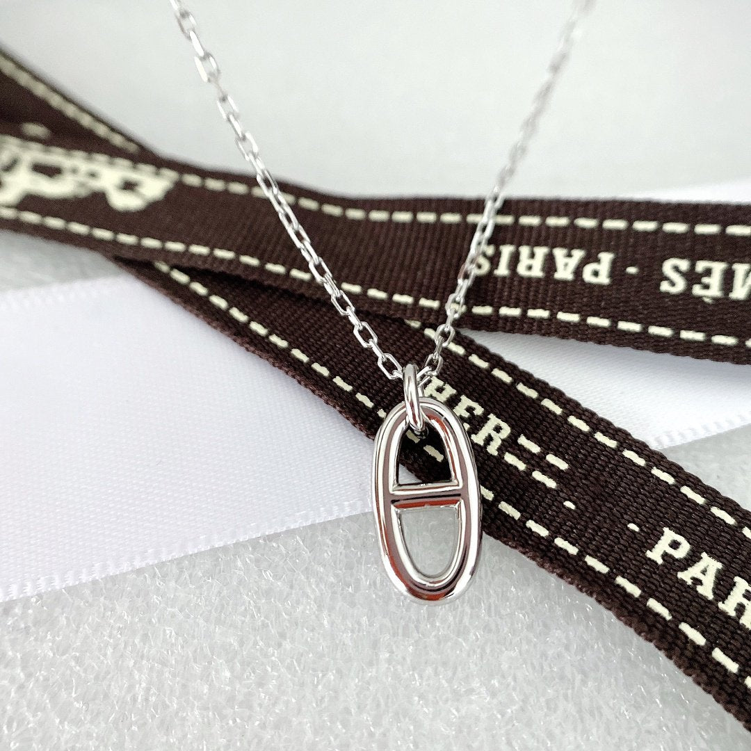 [⭐Sparkve]HM PIG NOSE NECKLACE
