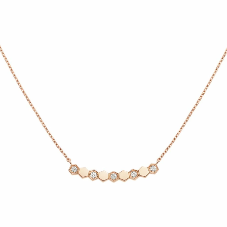 [⭐Sparkve]BEE MY LOVE DIAMOND NECKLACE