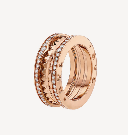 [⭐Sparkve]ZERO 1 ROCK DIAMOND PINK GOLD