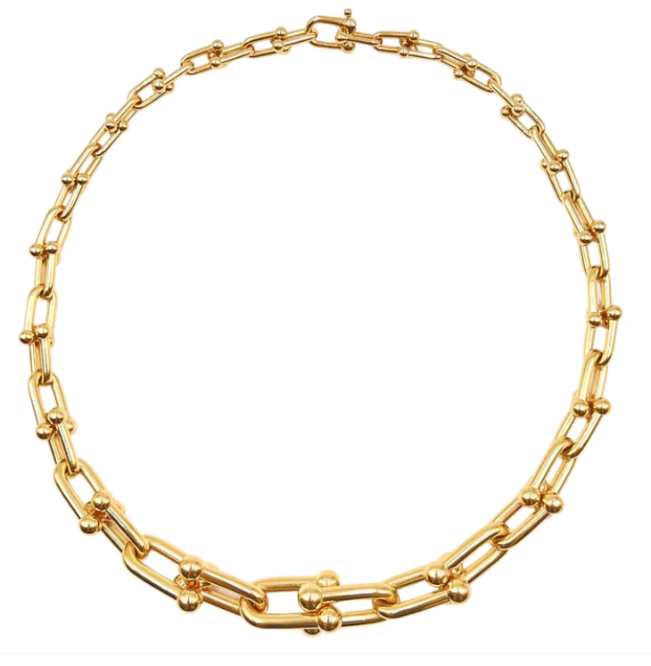 [⭐Sparkve Jewels]HARDWEAR PINK GOLD CHOKER