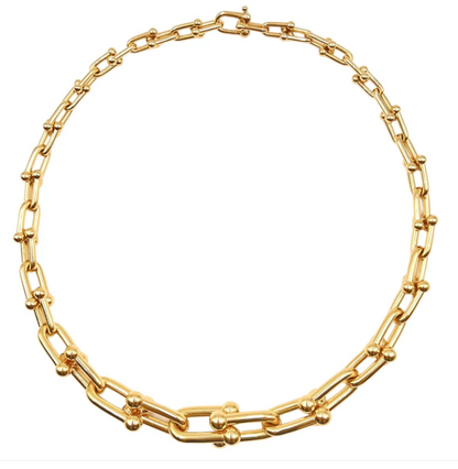 [⭐Sparkve Jewels]HARDWEAR PINK GOLD CHOKER