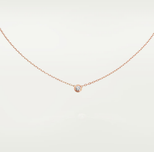 [⭐Sparkve]DAMOUR DIAMOND NECKLACE