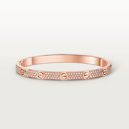 [⭐Sparkve]LOVE BRACELET 4.8MM DIAMOND-PAVED