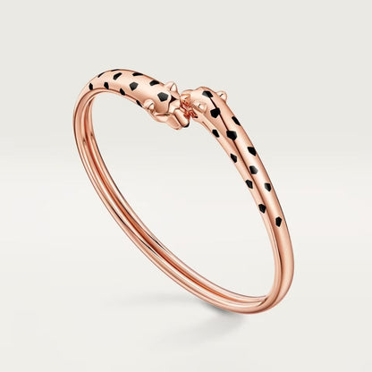 [⭐Sparkve]PANTHERE DOUBLE HEADED OPEN BRACELET