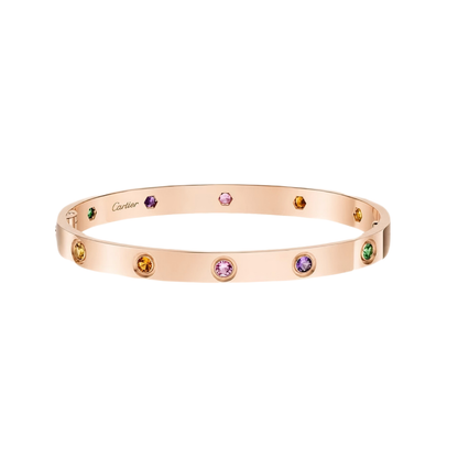 [⭐Sparkve] 2026 RAINBOW LOVE BRACELET 6.1MM  10 DIAMONDS