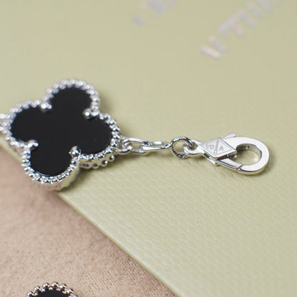[⭐Sparkve] CLOVER 5 MOTIF ONYXS BRACELET COLLECTION