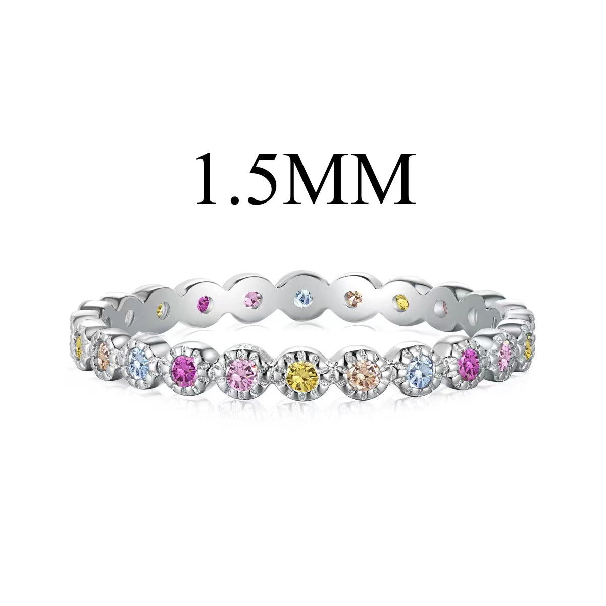 [⭐Sparkve Jewelry]Radiant ⭐Sparkveling Round Cut Daily Ring