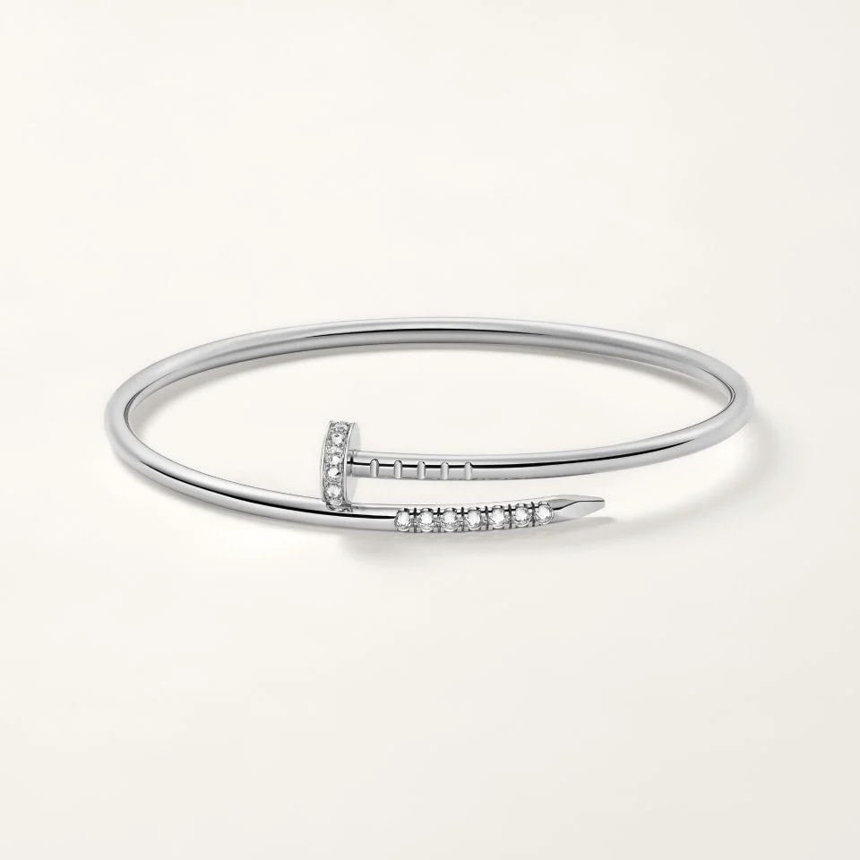 [⭐Sparkve]JUSTE BRACELET 2.5MM DIAMONDS NEW
