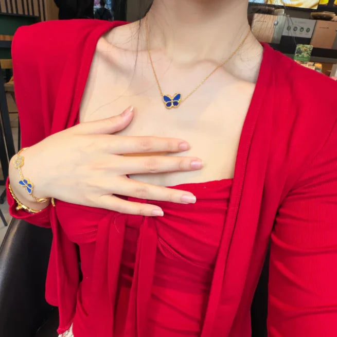 [⭐Sparkve]  2026 NEW Sparkve BUTTERFLY 1 MOTIFS NECKLACE