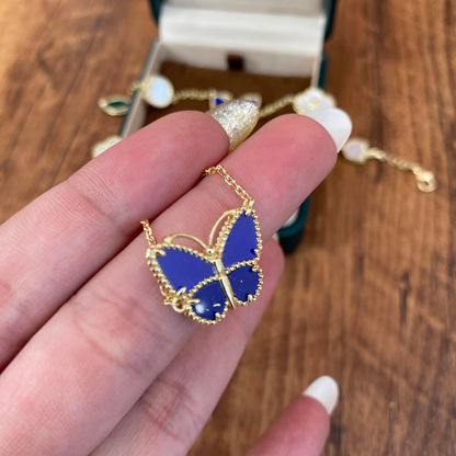 [⭐Sparkve]  2026 NEW Sparkve BUTTERFLY 1 MOTIFS NECKLACE