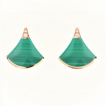 [⭐Sparkve]DIVAS DREAM EARRINGS PINK GOLD