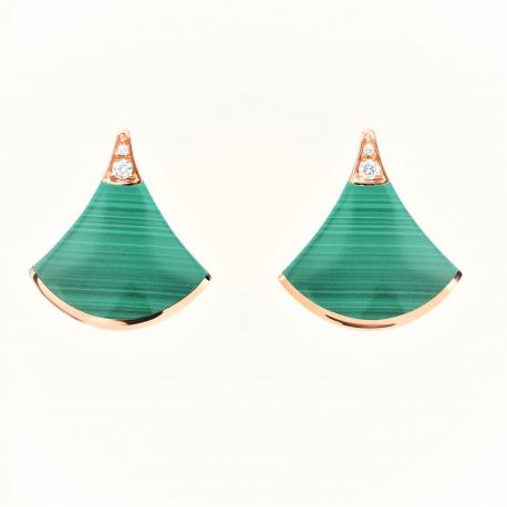 [⭐Sparkve]DIVAS DREAM EARRINGS PINK GOLD