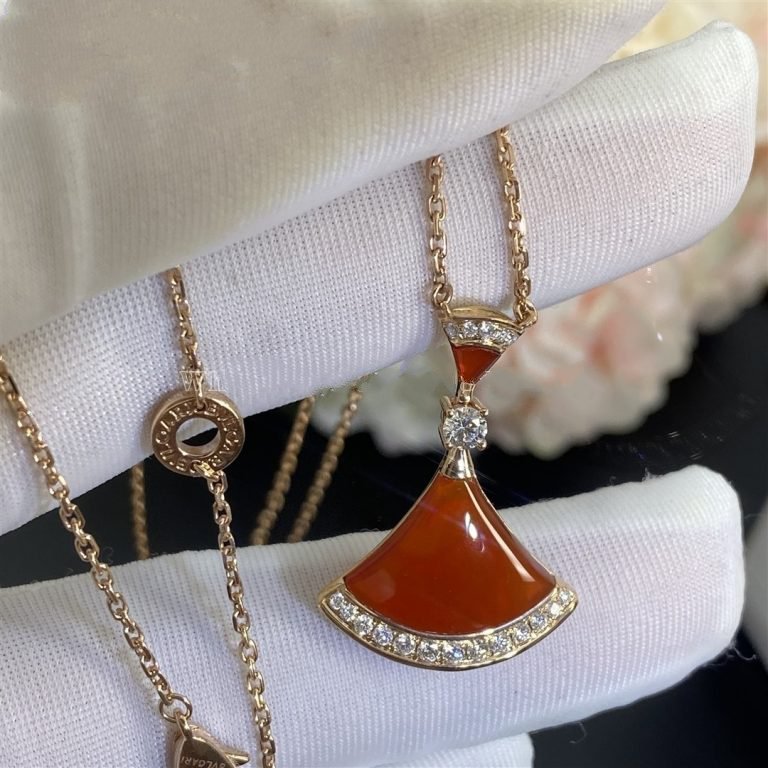 [⭐Sparkve]DREAM NECKLACE CARNELIAN DIAMOND