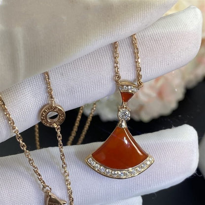 [⭐Sparkve]DREAM NECKLACE CARNELIAN DIAMOND