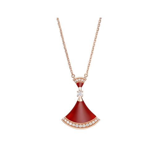 [⭐Sparkve]DREAM NECKLACE CARNELIAN DIAMOND