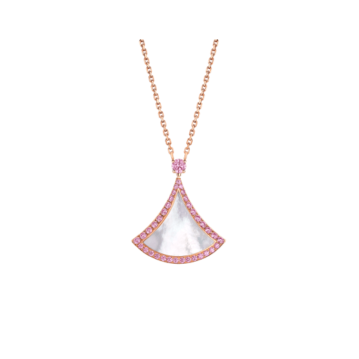 [⭐Sparkve]DREAM NECKLACE MOP DIAMOND PINK
