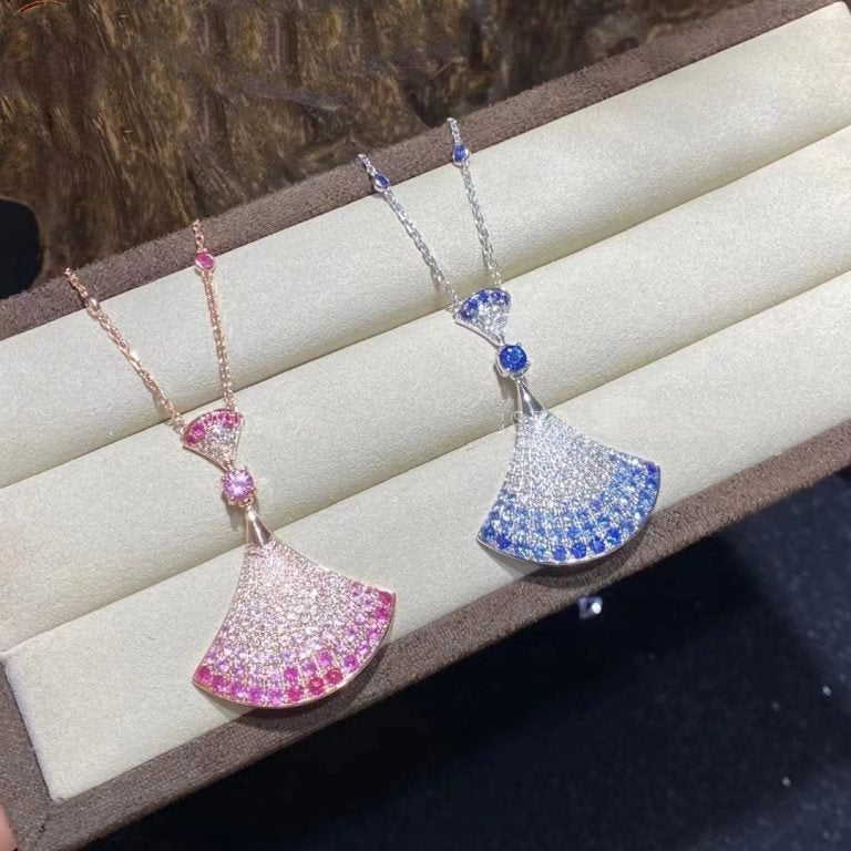[⭐Sparkve]DREAM NECKLACE AGATE SILVER DIAMOND
