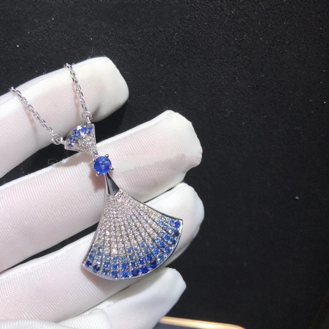 [⭐Sparkve]DREAM NECKLACE AGATE SILVER DIAMOND