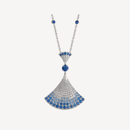 [⭐Sparkve]DREAM NECKLACE AGATE SILVER DIAMOND