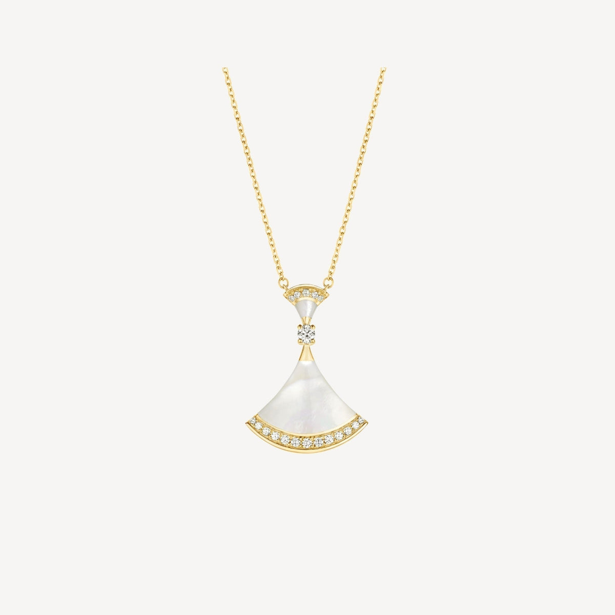 [⭐Sparkve]DREAM NECKLACE MOP GOLD DIAMOND