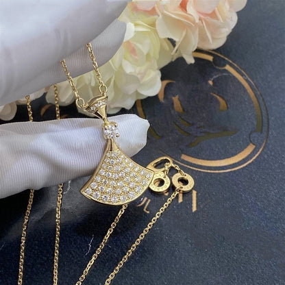 [⭐Sparkve]DREAM NECKLACE GOLD FULL DIAMOND